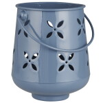 Ib Laursen Svícen Tealight Blue, modrá barva, kov