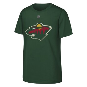 Outerstuff Dětské tričko Brock Faber #7 Minnesota Wild NHL Flat Name & Number Short Sleeve Cotton Velikost: Dětské M (136 – 152)