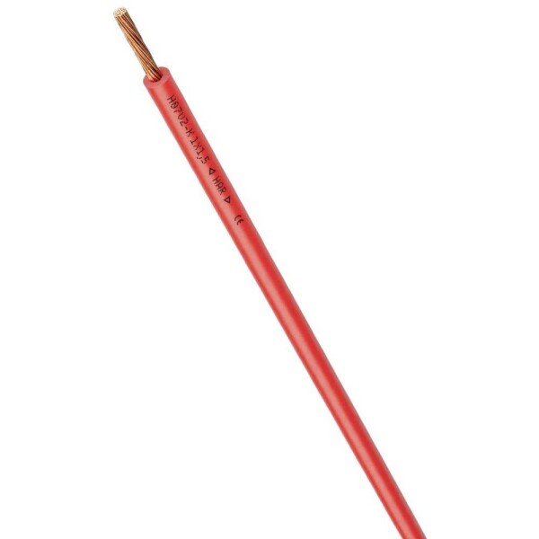 LAPP 4519042/100 Jednotlivá žíla, 1 x 2.5 mm², červená, 100 m
