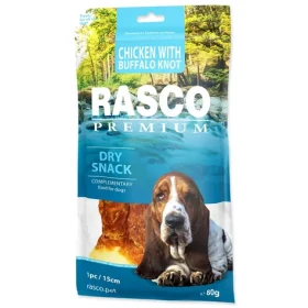 Rasco Premium uzel bůvolí obalené kuřecím masem 80g (1704-17022)