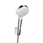 HANSGROHE - Crometta Set sprchové hlavice, držáku a hadice, EcoSmart, bílá/chrom 26568400