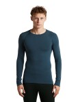 Pánské merino triko dlouhý rukáv ICEBREAKER Mens Merino 260 Zoneknit Seamless LS Crewe, Abyss velikost: S