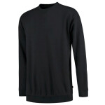 Sweater Washable 60 °C mikina unisex černá 3XL
