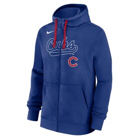 Nike Pánská mikina Chicago Cubs MLB Knockout Script Full-Zip Hoodie Velikost: L