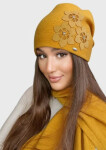Dámská čepice Teona - Kamea 54/60 žlutá