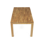 Jídelní stůl 160x90x75, masiv dub bílý, povrchová úprava olejem, nohy 8x8 cm