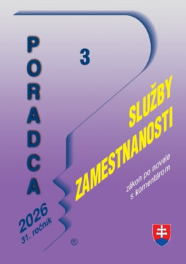 Poradca 3/2026 - Služby zamestnanosti