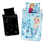 Ložní povlečení - Frozen "Light Blue" (se svítícím efektem)