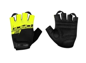 Force Sport krátké rukavice černá/fluo vel. M