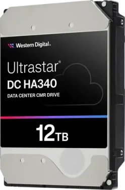 WD Ultrastar DC HA340 12TB / HDD / 3.5" SATA III / 7 200 rpm / 256MB cache / 512E SE (0B47061)