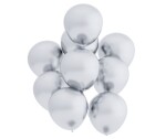 Malý dekorační chromový balónek stříbrný - Belbal Malý dekorační chromový balónek stříbrný - Belbal