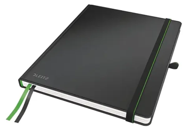 Leitz Complete černá / Zápisník / velikost iPad / čtverečkovaný papír (44730095)
