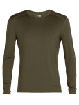 Pánské merino triko dlouhý rukáv ICEBREAKER Mens 260 Tech LS Crewe, Loden velikost: L
