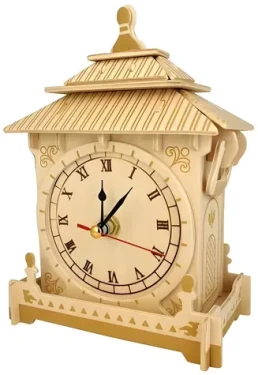 WOODEN CITY Dřevěné 3D puzzle Hodiny F002