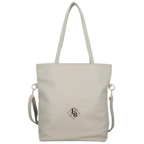 Elegantní dámská koženková kabelka na rameno Trixie, šedá