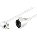 MicroConnect Prodlužovací kabel Schuko M-F bílá / Prodlužovací kabel / 5 m / 16 A (PE140500W)