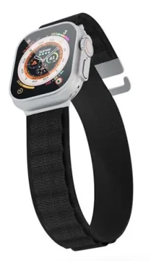 Epico Alpine Nylonový řemínek pro Apple Watch 42/44/45/49mm černá (63418141300002)