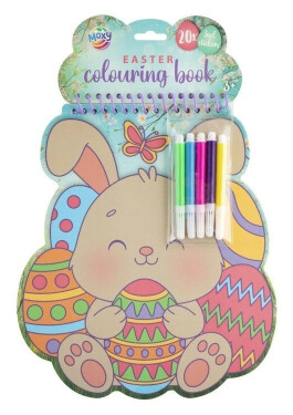 Velikonoční omalovánky Zajíc - fixy