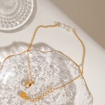 ELENYS Pearl Trio – pozlacený náramek 18K žluté zlato Délka náramku: 21+3 cm / max. 24 cm