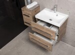 Koupelnová skříňka nízká SAT Cube Way 32,5x49,3x33 cm dub wellington CUBE3CHN32DW CUBE3CHN32DW