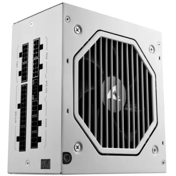 Sharkoon Rebel P20 750W bílá / 80Plus Gold / Modular / 120mm / ATX (4044951042401)