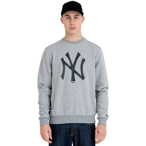 New Era Pánská mikina New York Yankees MLB Logo Crewneck Sweatshirt Velikost: M