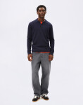 Armedangels Knit Longsleeve Poloshirt 1237 night sky M