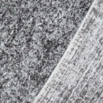Bielastické potahy MARMO šedé sedačka s otomanem vlevo (š. 170 - 300 cm)