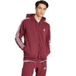 Mikina adidas Essentials French Terry se třemi pruhy zipem IS1365