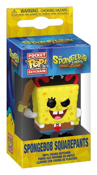 Funko POP Keychain: The SpongeBob Movie - SpongeBob SquarePants