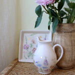 Chic Antique Keramický džbán Papillon 19 cm, multi barva, keramika