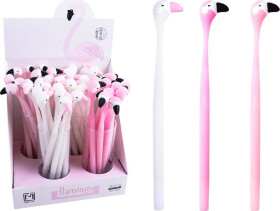 Gelové pero Fancy - JoJo Flamingo