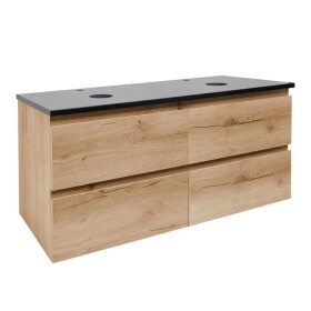 Koupelnová skříňka s krycí deskou SAT B-Way 119x50x45 cm dub mat BWAY2120OAKZ BWAY2120OAKZ