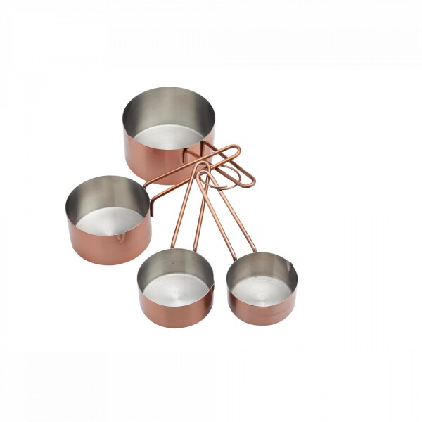 Kitchen Craft Odměrky MasterClass – set 4 ks, měděná barva, kov