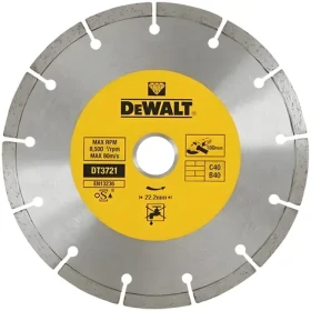 DeWalt DT3721 / Diamantový řezný kotouč na tvrdé materiály / 180x22,2 mm / Tloušťka 7 mm (DT3721)