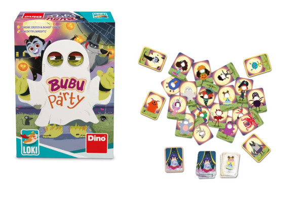 Bubu párty dětská společenská hra v krabičce 9x13x4cm
