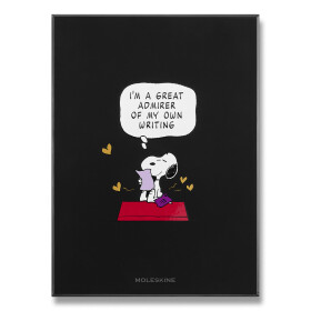 Sada Moleskine Peanuts - L, zápisník, grafitové tužky, ořezávátko