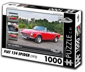 RETRO-AUTA Puzzle č. 81 Fiat 124 Spider (1973)