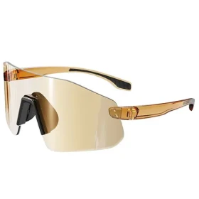 VeyRey Sportovní fotochromatické sluneční brýle Dhur zlatá obruba zlatá skla (8596545424071)
