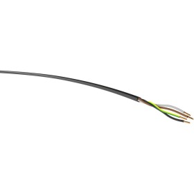 VER H03VV-F 4G0,75 sw Ri. 50 energetický kabel H03VV-F 4 G 0.75 mm² černá 50 m