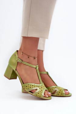 Sandály na podpatku model 197702 Step in style 36
