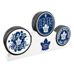 Mustang Puk Toronto Maple Leafs NHL 3 Puck Podium Set