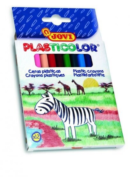 Plasticolor JOVI kulaté, 12 ks