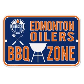 Mustang Cedule Edmonton Oilers NHL 10" x 15" BBQ Zone