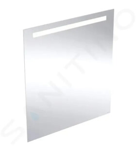 GEBERIT - Option Zrcadlo s LED osvětlením, 80x90 cm, hliník 502.813.00.1
