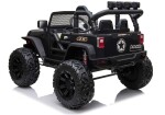 Mamido Elektrické autíčko Jeep Brothers lakované černé 24V 2x200W