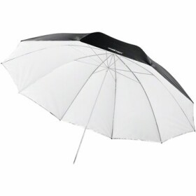 Walimex 2in1 Reflex & Translucent Umbrella white, 150 cm [17656]