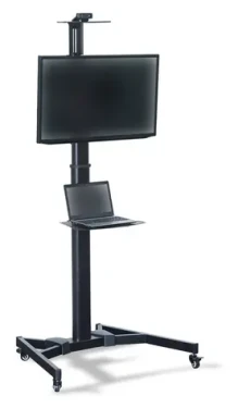 Digitus Podlahový stojan na TV / Stojan na TV / VESA 600x400 mm / 37-70" / nosnost 50 kg / výškově nastavitelný (DA-90370)