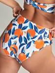 Swimwear Sicily Gather Brief Sicily print SW1729