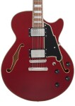 D'Angelico Premier SS Burnt Red